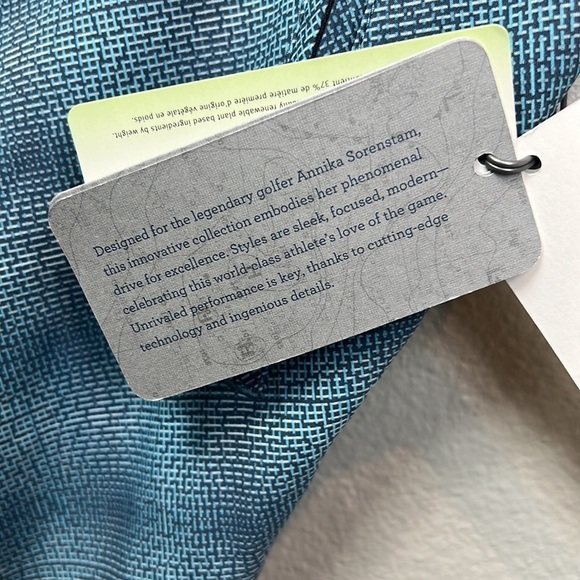 NWT Annika Skort Cutter & Buck Gray Teal Golf Tennis Pickle Ball Skirt Skort 8 - Picture 5 of 10